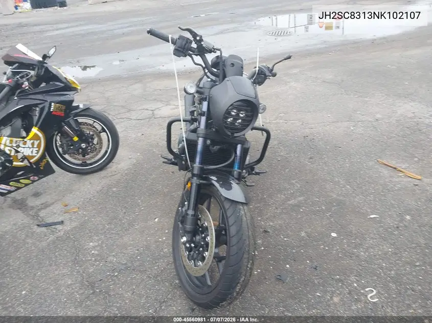 2022 Honda Cmx1100 D VIN: JH2SC8313NK102107 Lot: 45560981