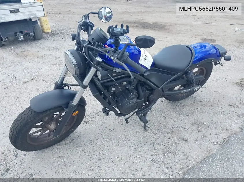 2023 Honda Cmx500 A VIN: MLHPC5652P5601409 Lot: 44945441