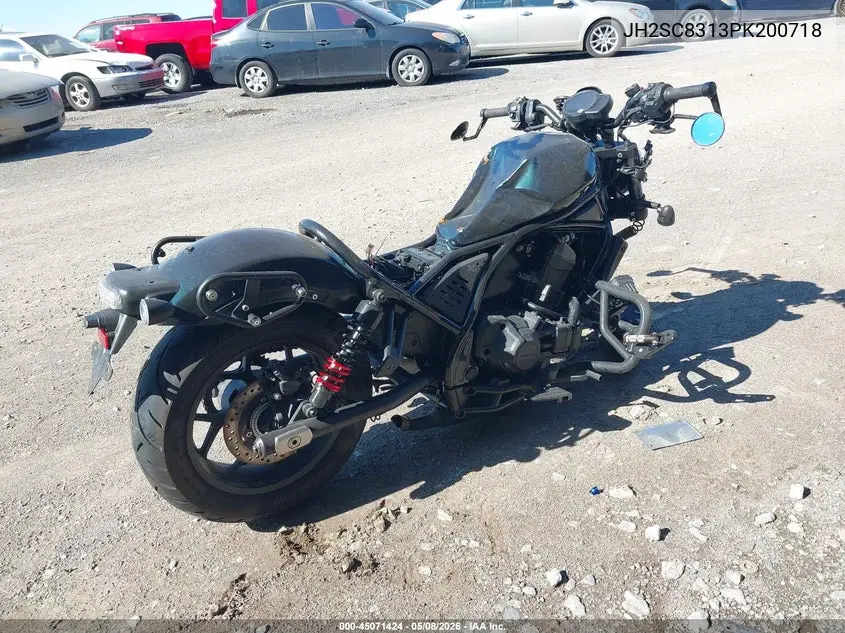 2023 Honda Cmx1100 D VIN: JH2SC8313PK200718 Lot: 45071424