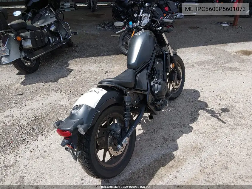 2023 Honda Cmx500 VIN: MLHPC5600P5601073 Lot: 45086692