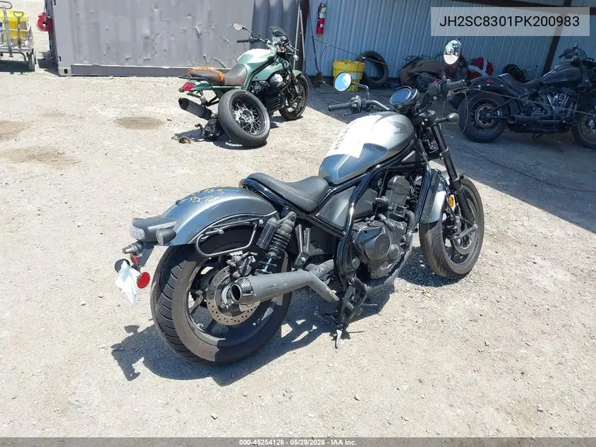 2023 Honda Cmx1100 A VIN: JH2SC8301PK200983 Lot: 45254126