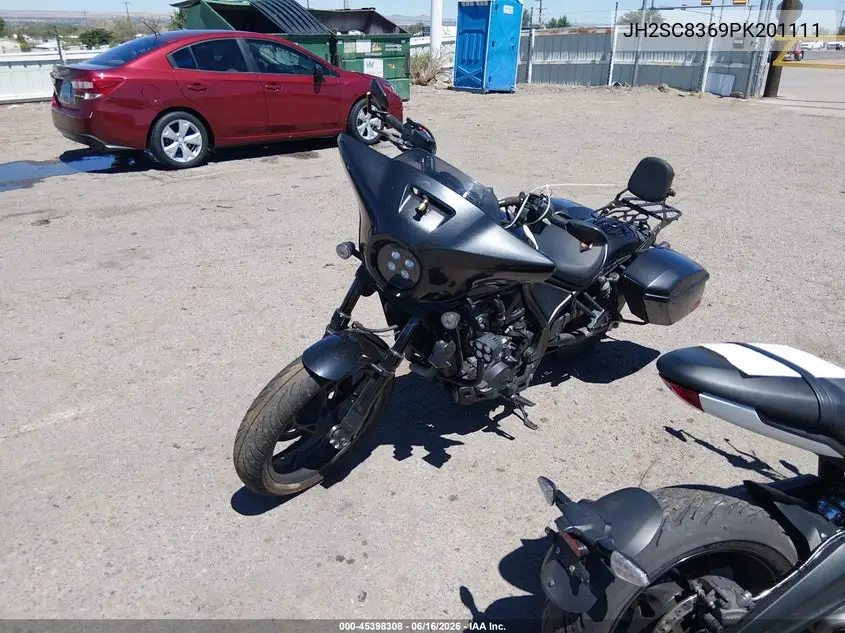 2023 Honda Cmx1100 T VIN: JH2SC8369PK201111 Lot: 45398308
