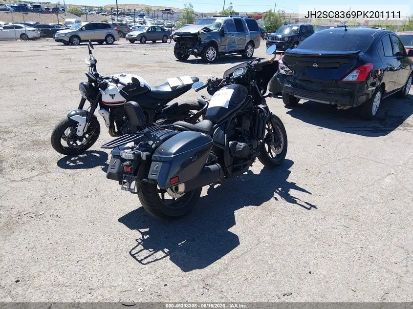 2023 Honda Cmx1100 T VIN: JH2SC8369PK201111 Lot: 45398308