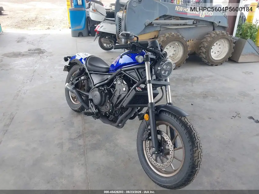 2023 Honda Cmx500 VIN: MLHPC5604P5600184 Lot: 45426203