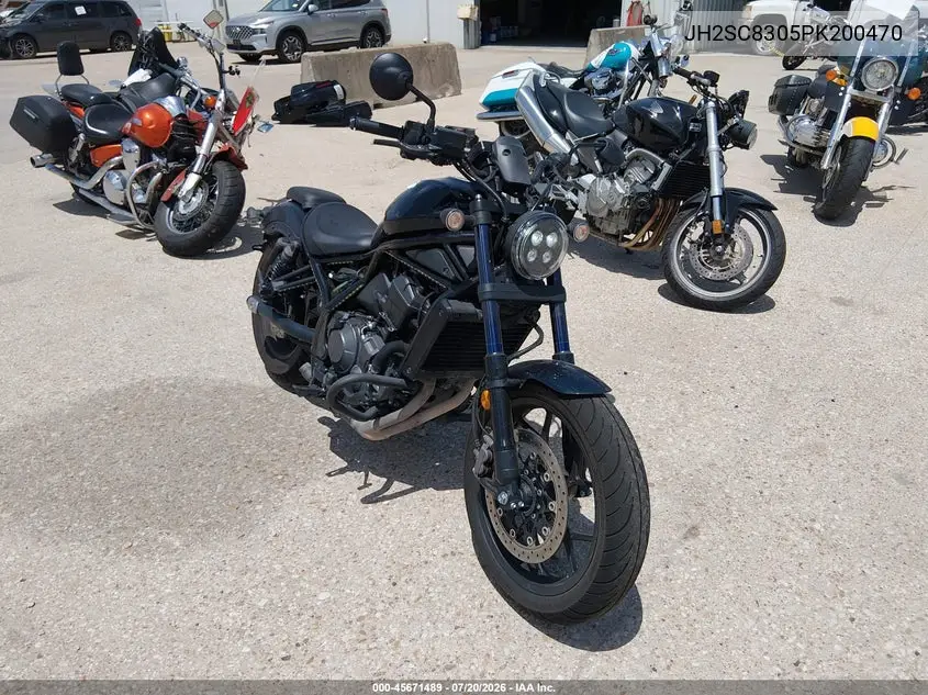 2023 Honda Cmx1100 A VIN: JH2SC8305PK200470 Lot: 45671489