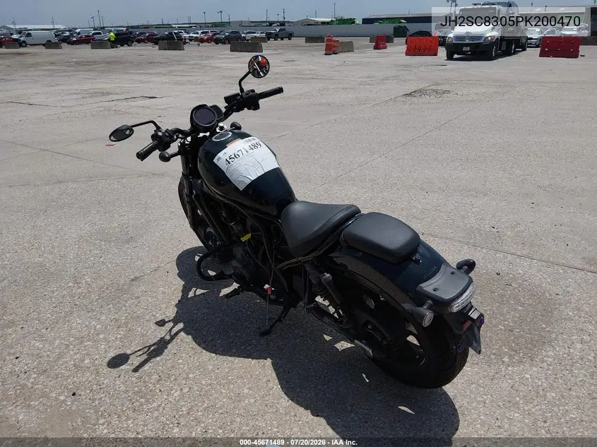2023 Honda Cmx1100 A VIN: JH2SC8305PK200470 Lot: 45671489