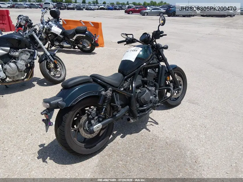2023 Honda Cmx1100 A VIN: JH2SC8305PK200470 Lot: 45671489