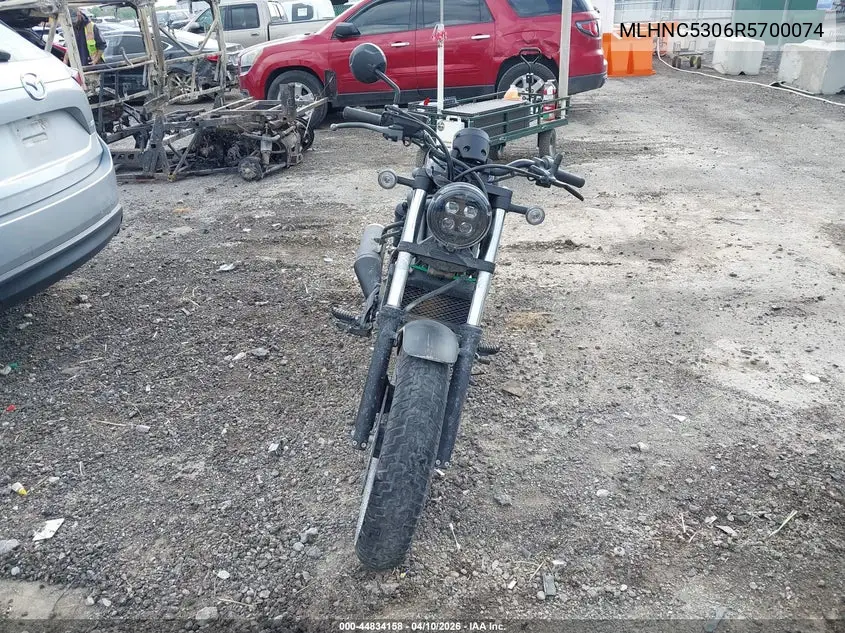 2024 Honda Cmx300 VIN: MLHNC5306R5700074 Lot: 44834158