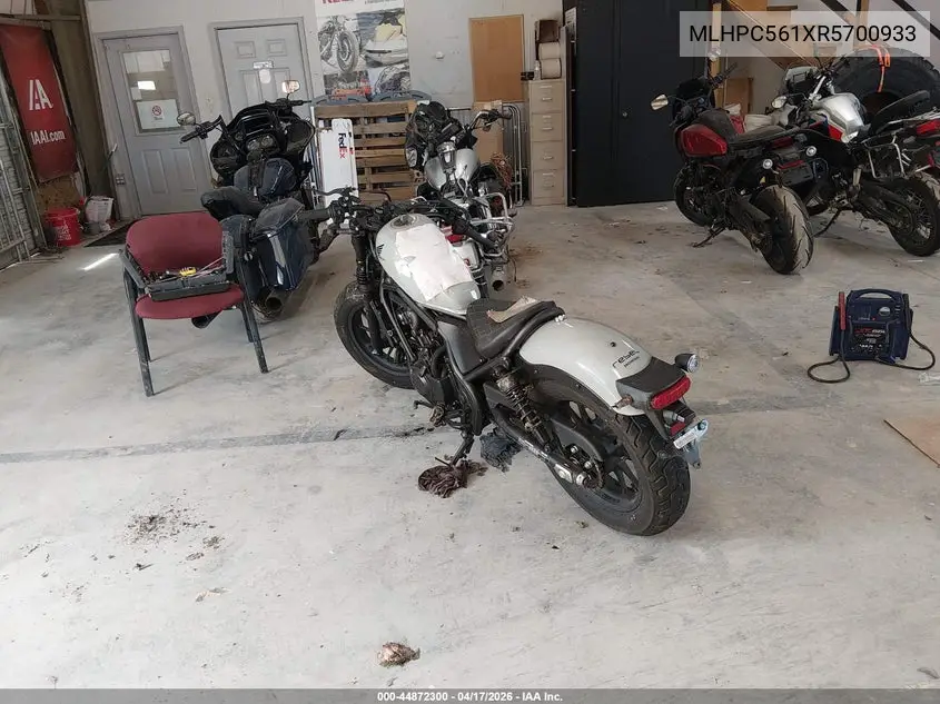 2024 Honda Cmx500 A2 VIN: MLHPC561XR5700933 Lot: 44872300