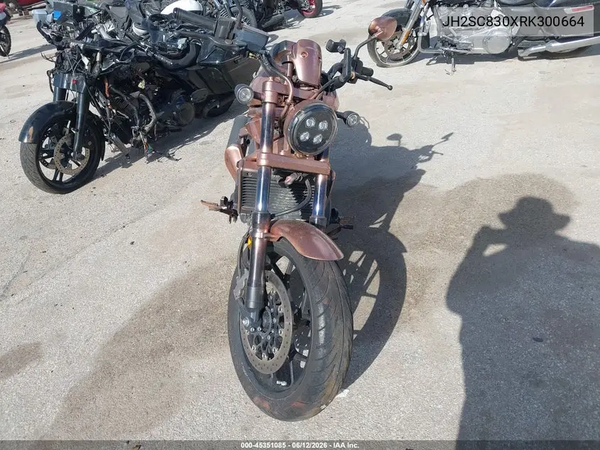 2024 Honda Cmx1100 A VIN: JH2SC830XRK300664 Lot: 45351085