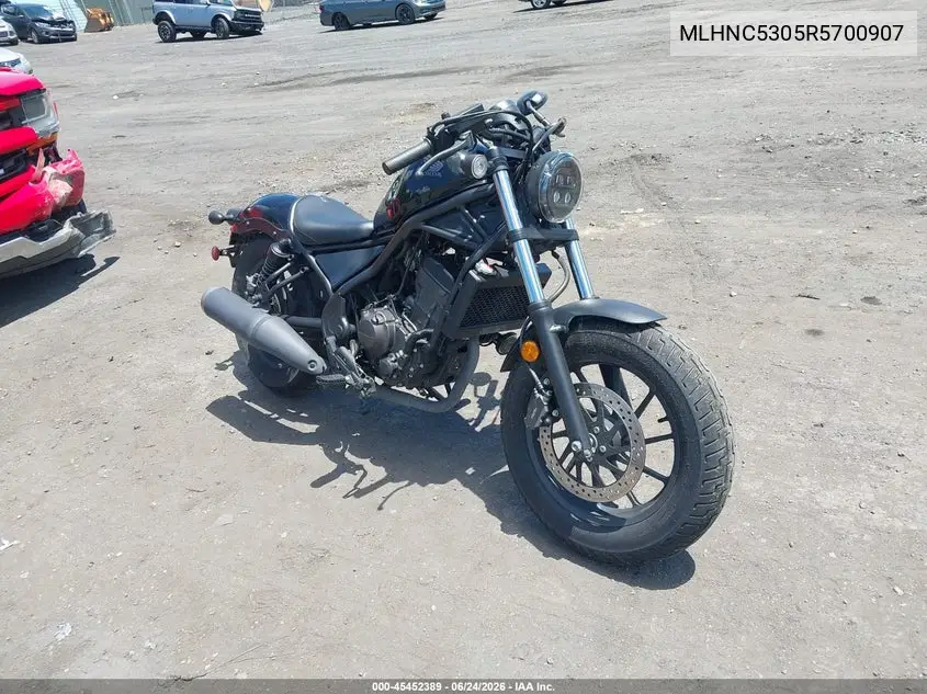2024 Honda Cmx300 VIN: MLHNC5305R5700907 Lot: 45452389