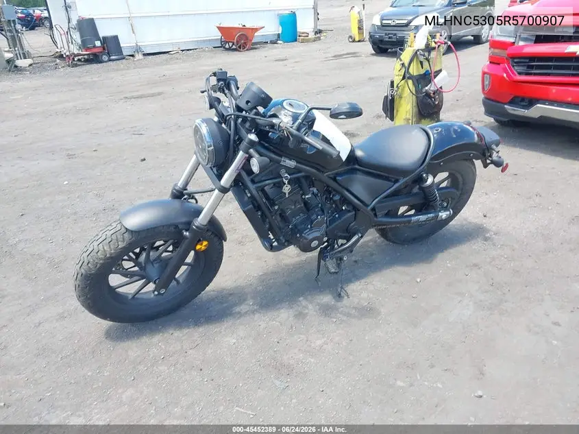 2024 Honda Cmx300 VIN: MLHNC5305R5700907 Lot: 45452389