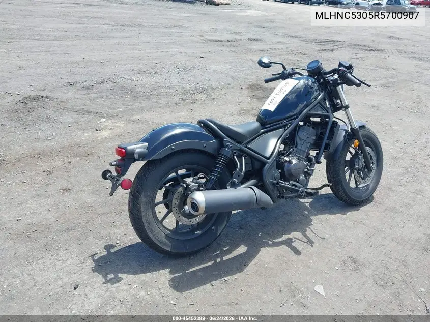 2024 Honda Cmx300 VIN: MLHNC5305R5700907 Lot: 45452389