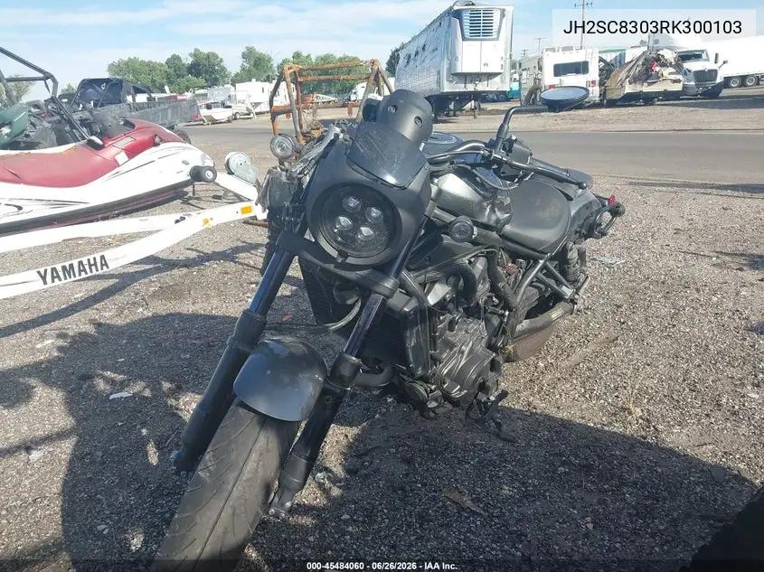 2024 Honda Cmx1100 A VIN: JH2SC8303RK300103 Lot: 45484060