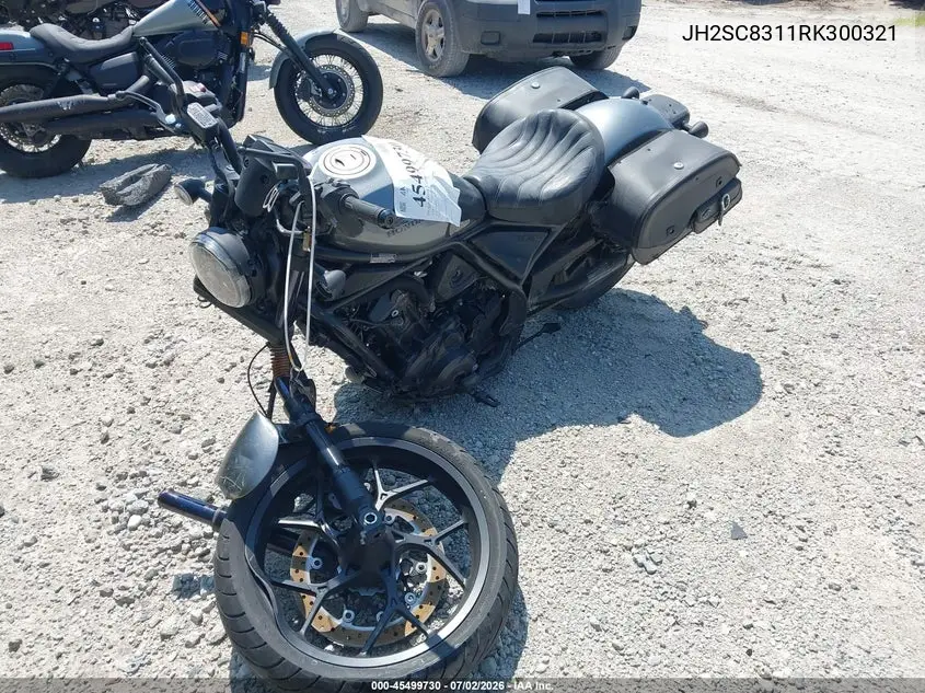 2024 Honda Cmx1100 D VIN: JH2SC8311RK300321 Lot: 45499730