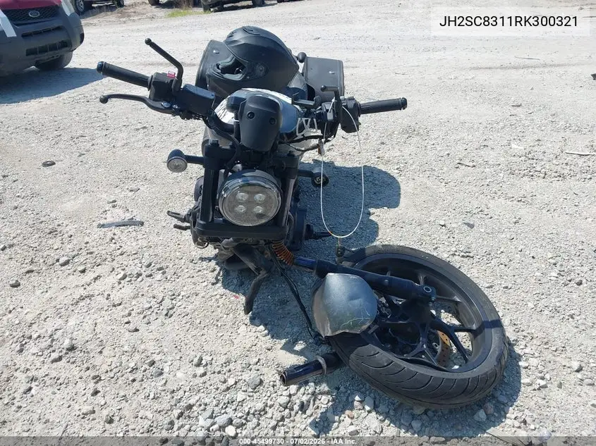 2024 Honda Cmx1100 D VIN: JH2SC8311RK300321 Lot: 45499730