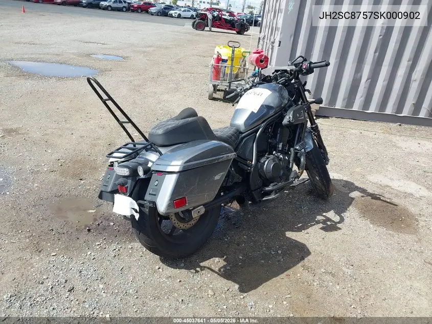 2025 Honda Cmx1100 A2 VIN: JH2SC8757SK000902 Lot: 45037641