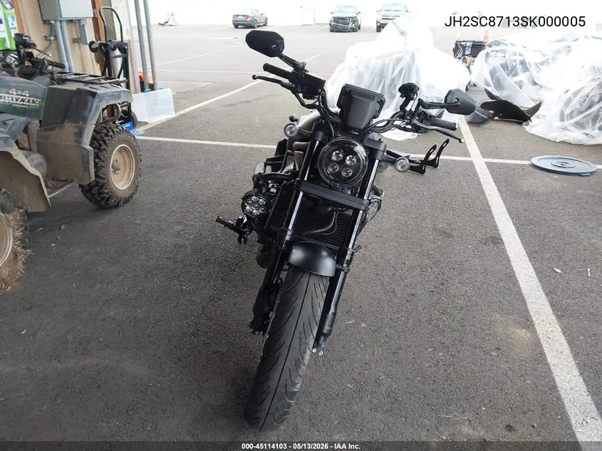 2025 Honda Cmx1100 A VIN: JH2SC8713SK000005 Lot: 45114103