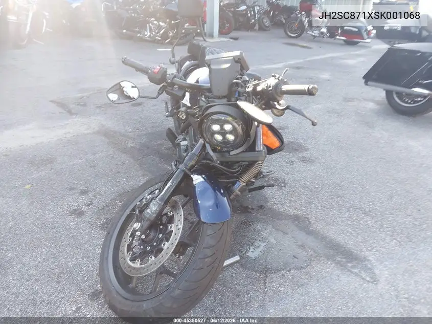 2025 Honda Cmx1100 A VIN: JH2SC871XSK001068 Lot: 45350527