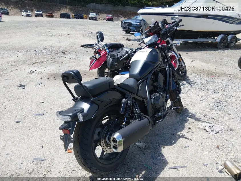 2026 Honda Cmx1100 A VIN: JH2SC8713TK100476 Lot: 45396063