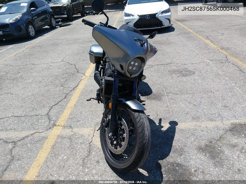 2025 Honda Cmx1100 A2 VIN: JH2SC8756SK000468 Lot: 45654756