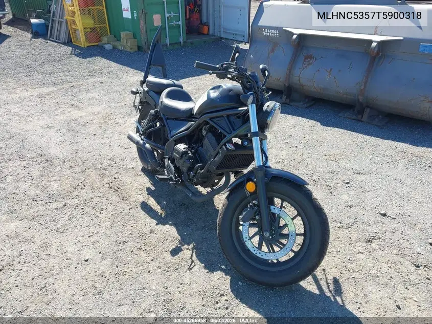 2026 Honda Cmx300 A VIN: MLHNC5357T5900318 Lot: 45265958
