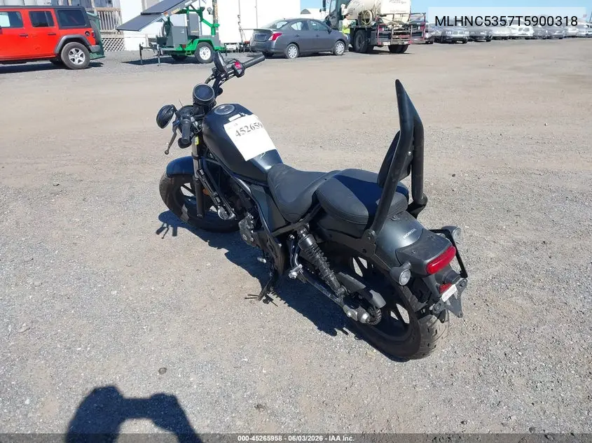 2026 Honda Cmx300 A VIN: MLHNC5357T5900318 Lot: 45265958