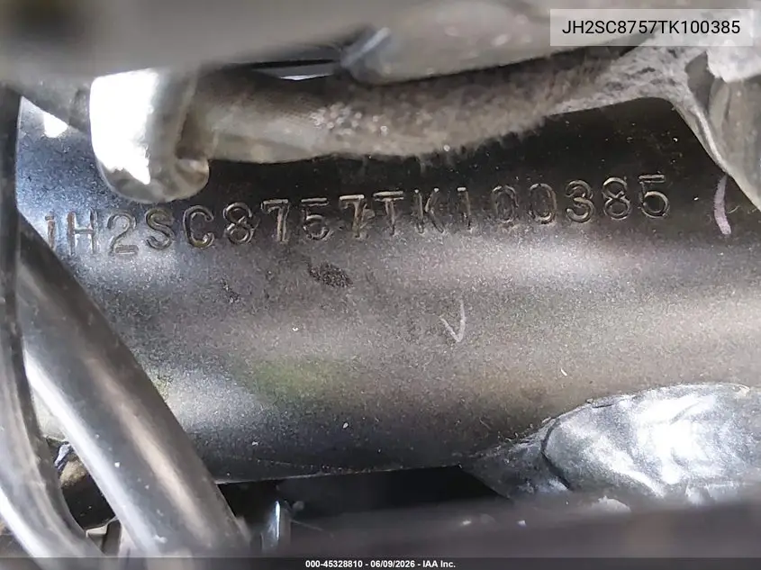 2026 Honda Cmx1100 A2 VIN: JH2SC8757TK100385 Lot: 45328810