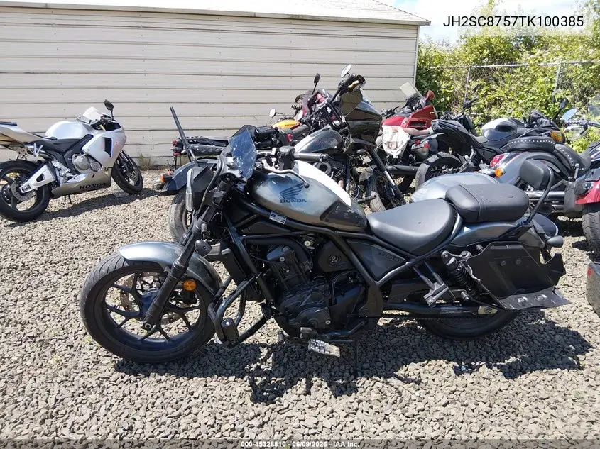 2026 Honda Cmx1100 A2 VIN: JH2SC8757TK100385 Lot: 45328810