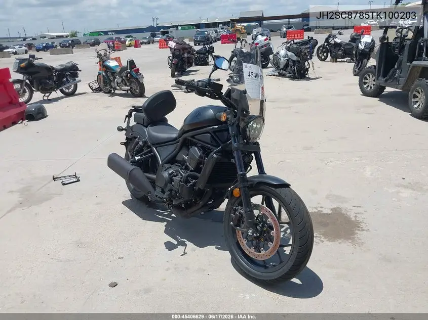 2026 Honda Cmx1100 D VIN: JH2SC8785TK100203 Lot: 45406629