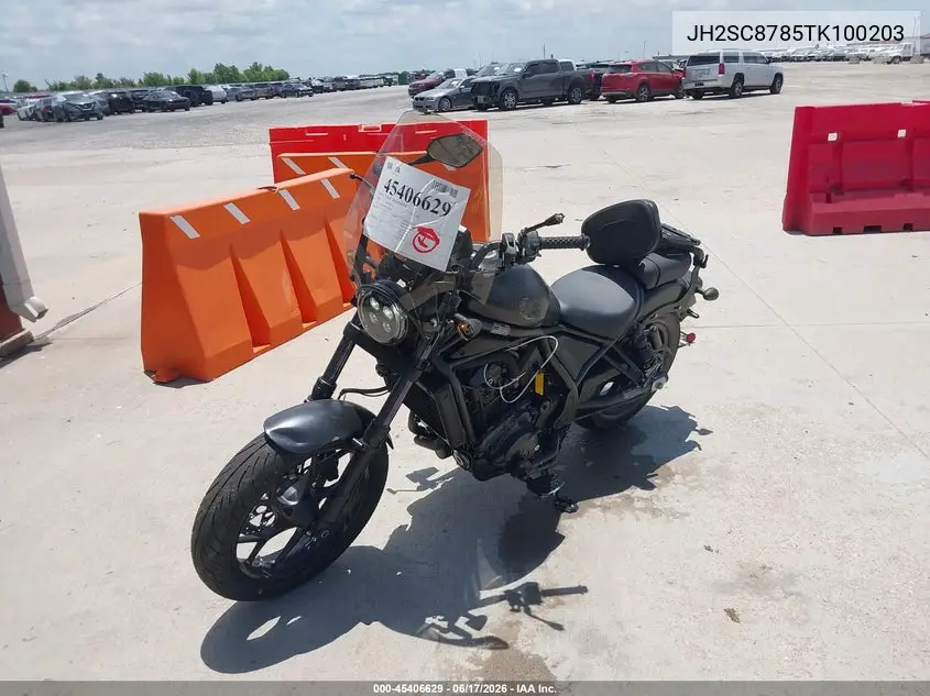 2026 Honda Cmx1100 D VIN: JH2SC8785TK100203 Lot: 45406629