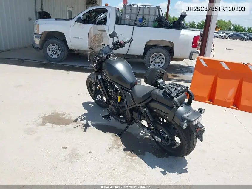 2026 Honda Cmx1100 D VIN: JH2SC8785TK100203 Lot: 45406629