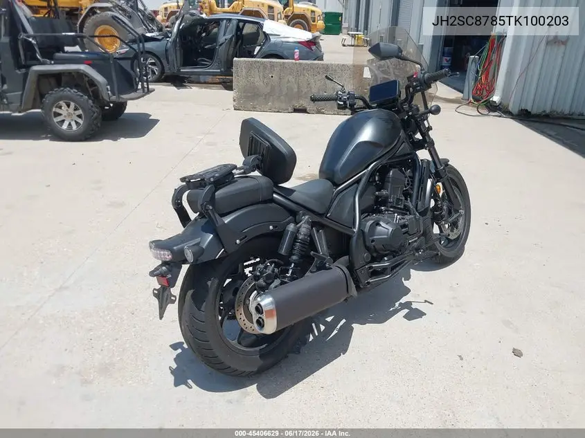 2026 Honda Cmx1100 D VIN: JH2SC8785TK100203 Lot: 45406629