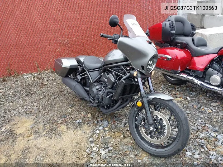 2026 Honda Cmx1100 D2 VIN: JH2SC87G3TK100563 Lot: 45553240