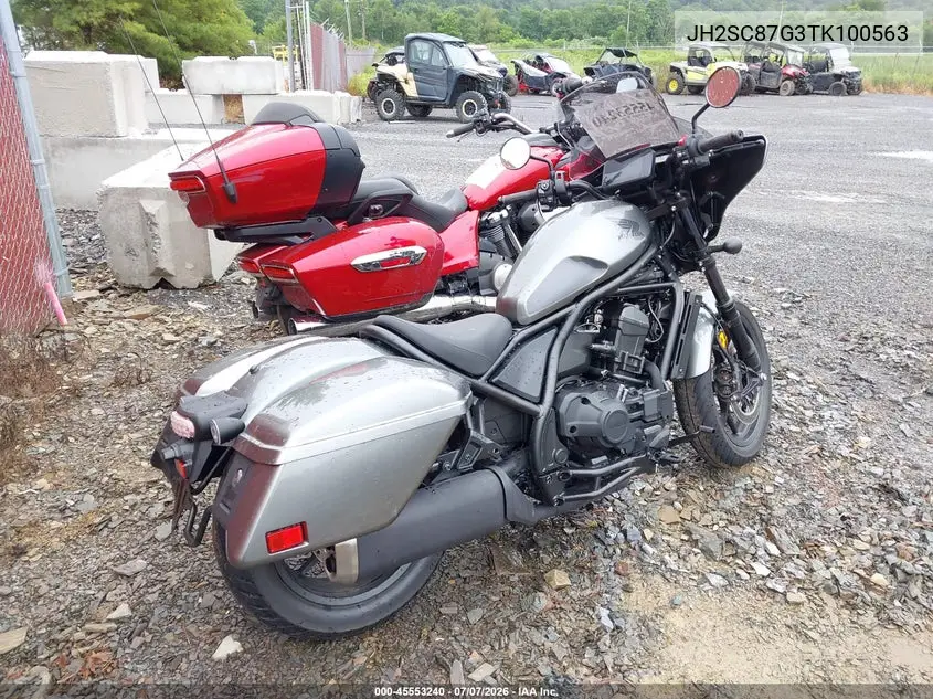 2026 Honda Cmx1100 D2 VIN: JH2SC87G3TK100563 Lot: 45553240