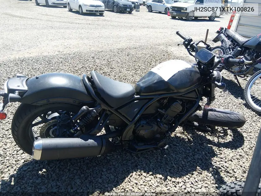 2026 Honda Cmx1100 A VIN: JH2SC871XTK100826 Lot: 45573156