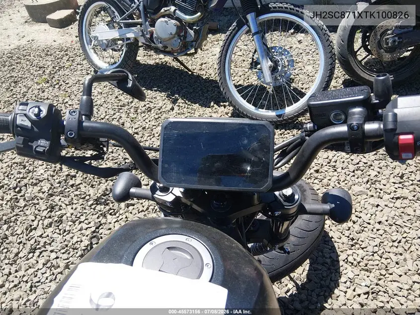 2026 Honda Cmx1100 A VIN: JH2SC871XTK100826 Lot: 45573156