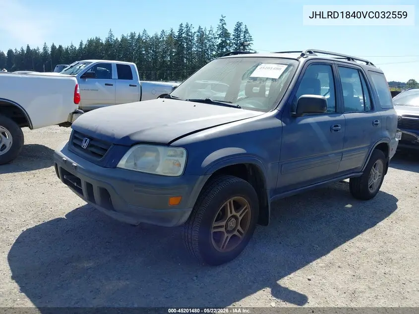 1997 Honda Cr-V VIN: JHLRD1840VC032559 Lot: 45201480