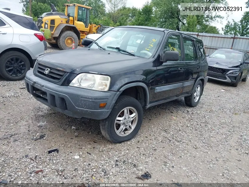 1998 Honda Cr-V Ex VIN: JHLRD1867WC052391 Lot: 45228623