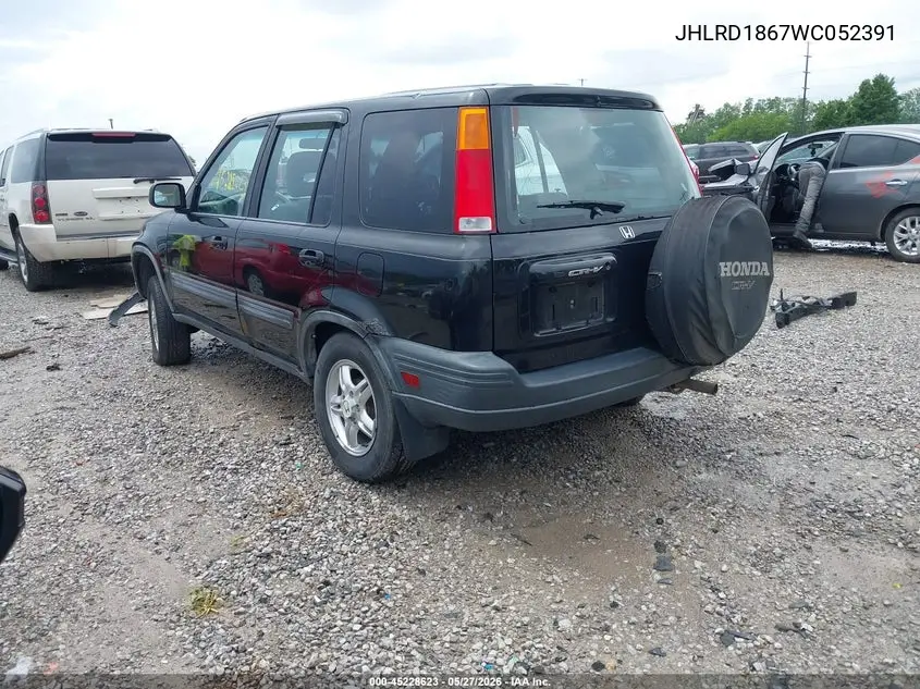 1998 Honda Cr-V Ex VIN: JHLRD1867WC052391 Lot: 45228623