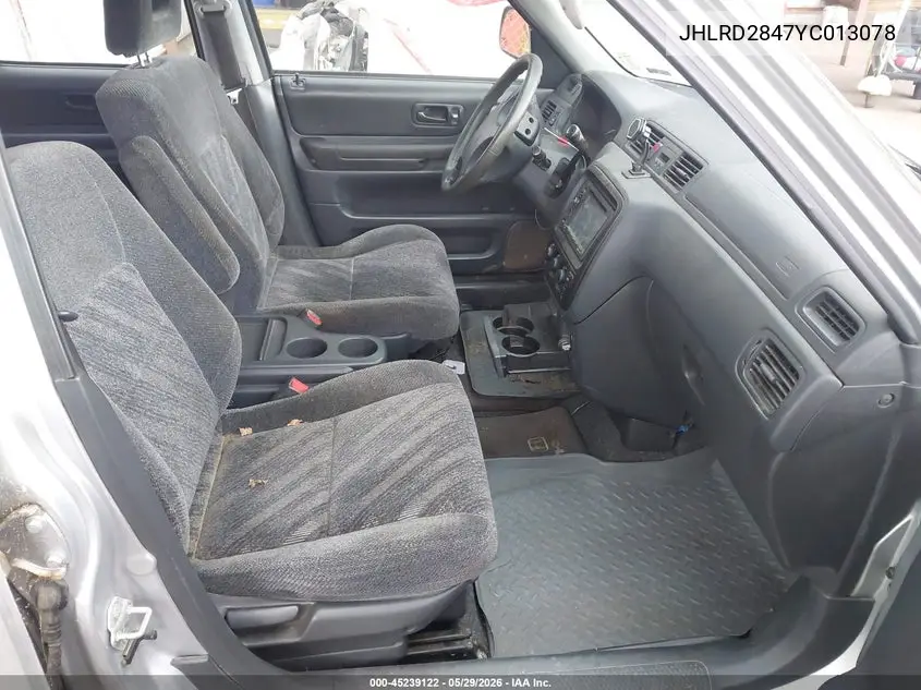 2000 Honda Cr-V Lx VIN: JHLRD2847YC013078 Lot: 45239122