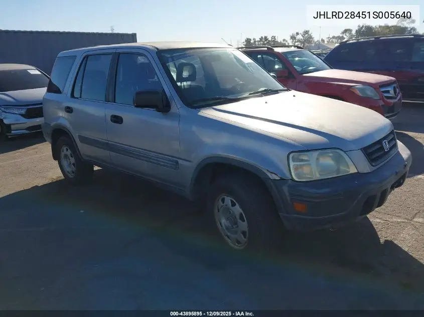 JHLRD28451S005640 2001 Honda Cr-V Lx