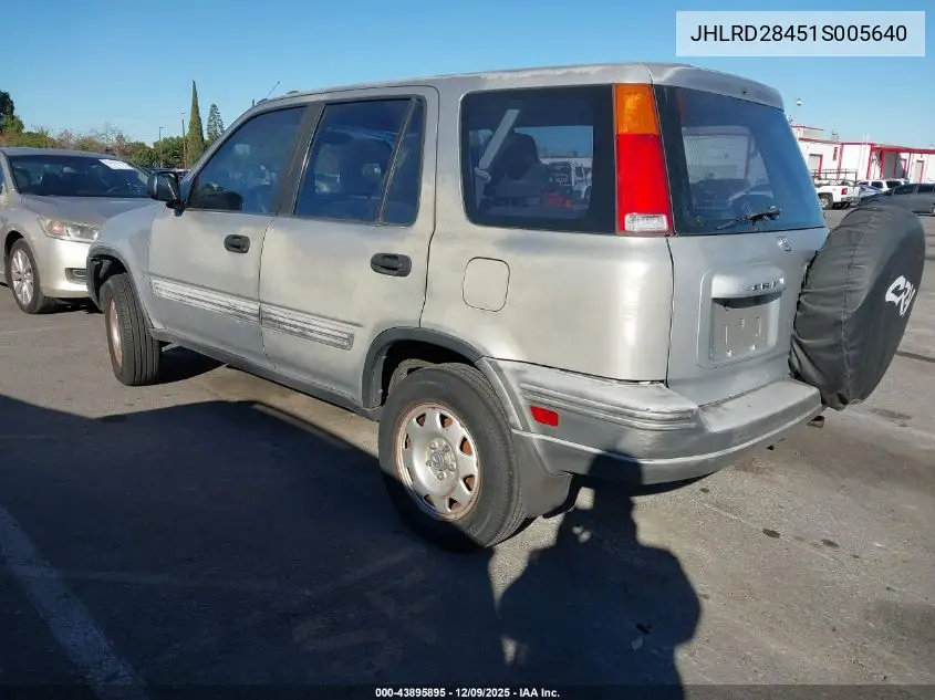 JHLRD28451S005640 2001 Honda Cr-V Lx