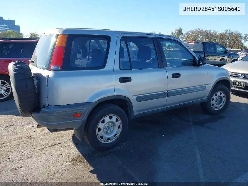 JHLRD28451S005640 2001 Honda Cr-V Lx