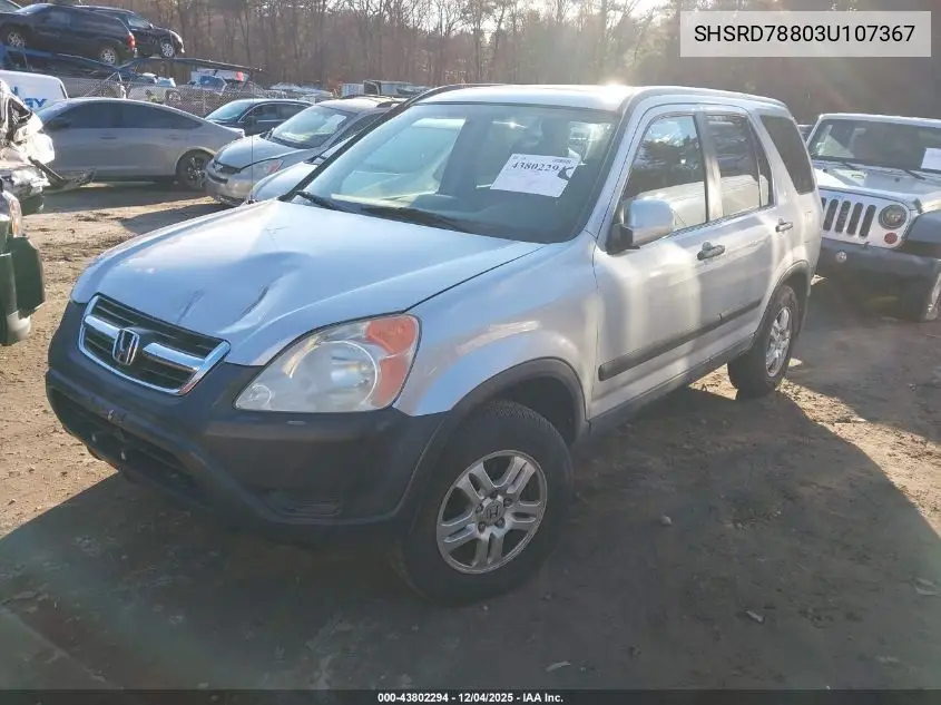SHSRD78803U107367 2003 Honda Cr-V Ex