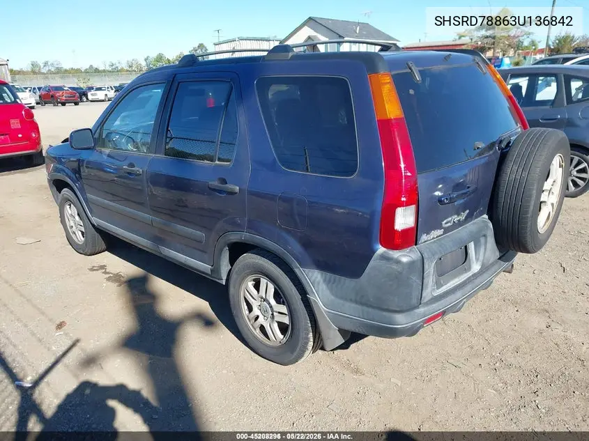 SHSRD78863U136842 2003 Honda Cr-V Ex