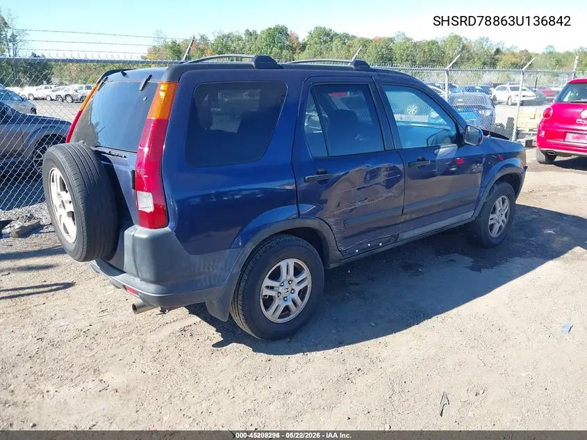 SHSRD78863U136842 2003 Honda Cr-V Ex