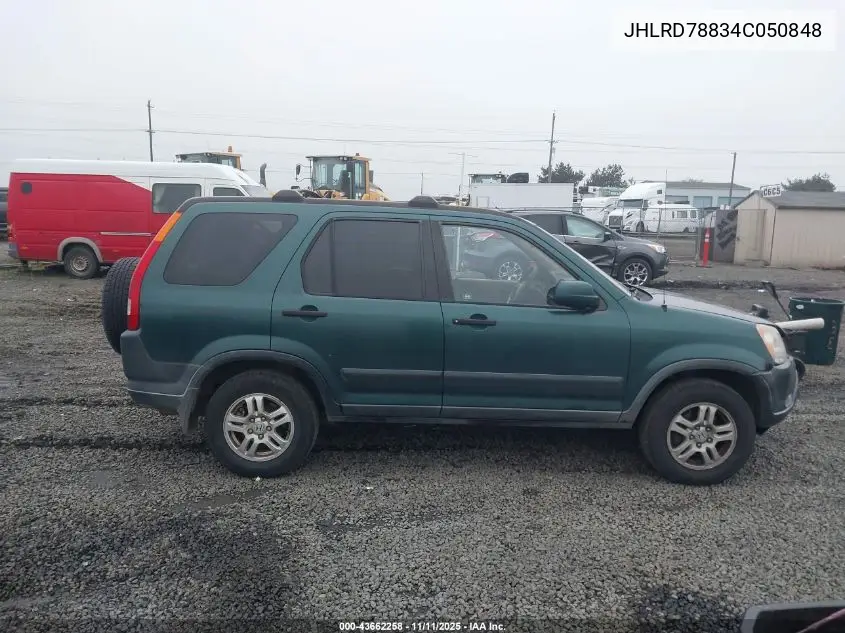 JHLRD78834C050848 2004 Honda Cr-V Ex
