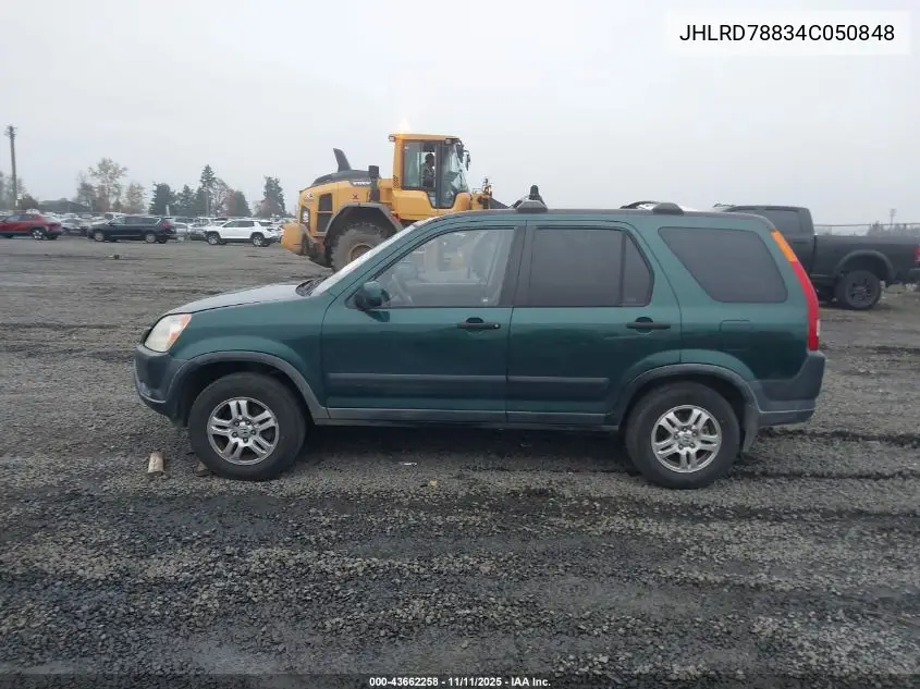 JHLRD78834C050848 2004 Honda Cr-V Ex