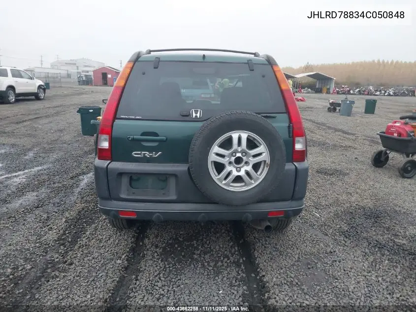 JHLRD78834C050848 2004 Honda Cr-V Ex